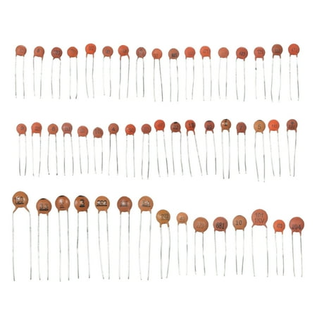 1000pcs 50 Values 50V Ceramic Capacitor Assorted kit Assortment Set 1pf-100nf GT